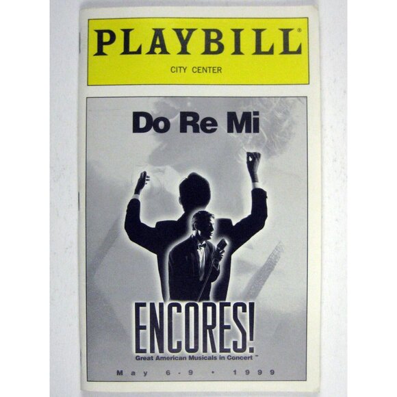 Do Re Mi Playbill 1999 City Center Encore Nathan Lane Brian Stokes Mitchell - Picture 1 of 7